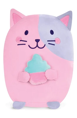 Iscream Pretty Purrfect Cat Fleece Pillow in Blue at Nordstrom