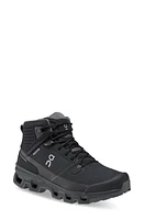 On Cloudrock 2 Waterproof Hiking Boot in Black/Eclipse at Nordstrom