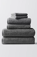 Coyuchi Cloud Loom Organic Cotton Bath Essentials in Slate at Nordstrom