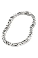 John Hardy Classic Chain Curb Chain Necklace in Silver at Nordstrom, Size 18