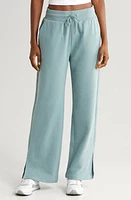 zella Cloud Wide Leg Sweat Pants Grey at Nordstrom,