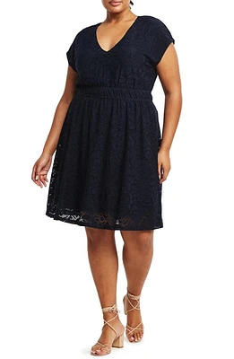 Estelle Cindy Lace Dress Navy at Nordstrom,