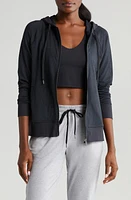 zella Restore Soft Full Zip Hoodie in Black at Nordstrom, Size Small