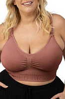 Kindred Bravely Simply Sublime Seamless Nursing Bra Redwood at Nordstrom,