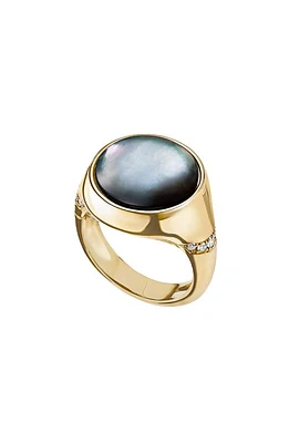 Cast The Round Single Flip Ring in Gold at Nordstrom