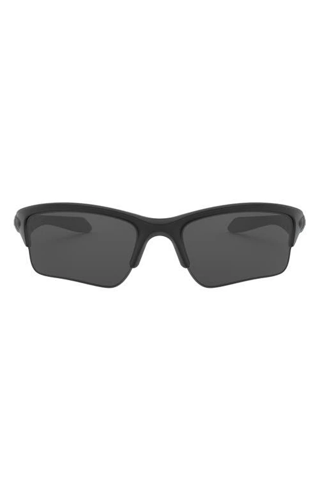 Oakley Quarter Jacket 61mm Rectangular Sunglasses in Black at Nordstrom