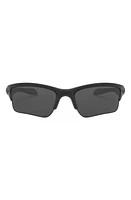 Oakley Quarter Jacket 61mm Rectangular Sunglasses in Black at Nordstrom