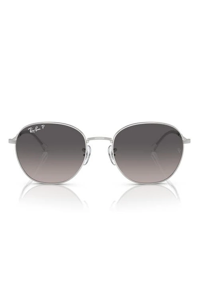 Ray-Ban 55mm Polarized Phantos Sunglasses in Silver at Nordstrom