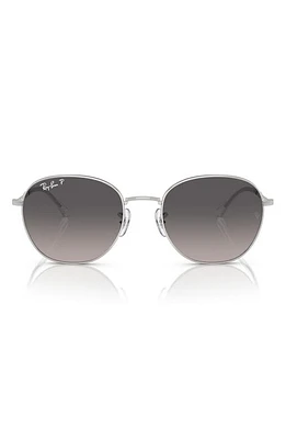 Ray-Ban 55mm Polarized Phantos Sunglasses in Silver at Nordstrom