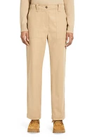 Weekend Max Mara Ottobre Stretch Cotton Pants in Camel at Nordstrom, Size 12