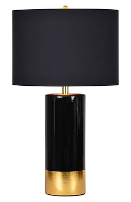 Renwil The Tuxedo Table Lamp in Black/Gold at Nordstrom