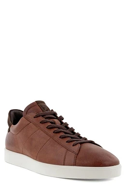 ECCO Street Lite Retro Sneaker Whisky/Coffee at Nordstrom,