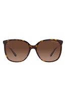 Michael Kors Anaheim 57mm Square Polarized Sunglasses in Dk Tort at Nordstrom