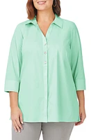 Foxcroft Pamela Non-Iron Stretch Tunic Blouse at Nordstrom,