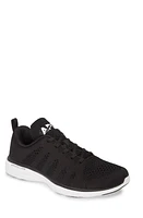 APL TechLoom Pro Knit Running Shoe Black/White/Black at Nordstrom