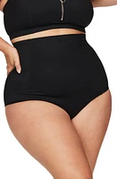 Artesands Sculpt Michelangelo High Waist Bikini Bottoms Black at Nordstrom, Us