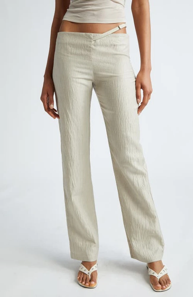 Paloma Wool Nicos Linen Blend Trousers Beige at Nordstrom, Us