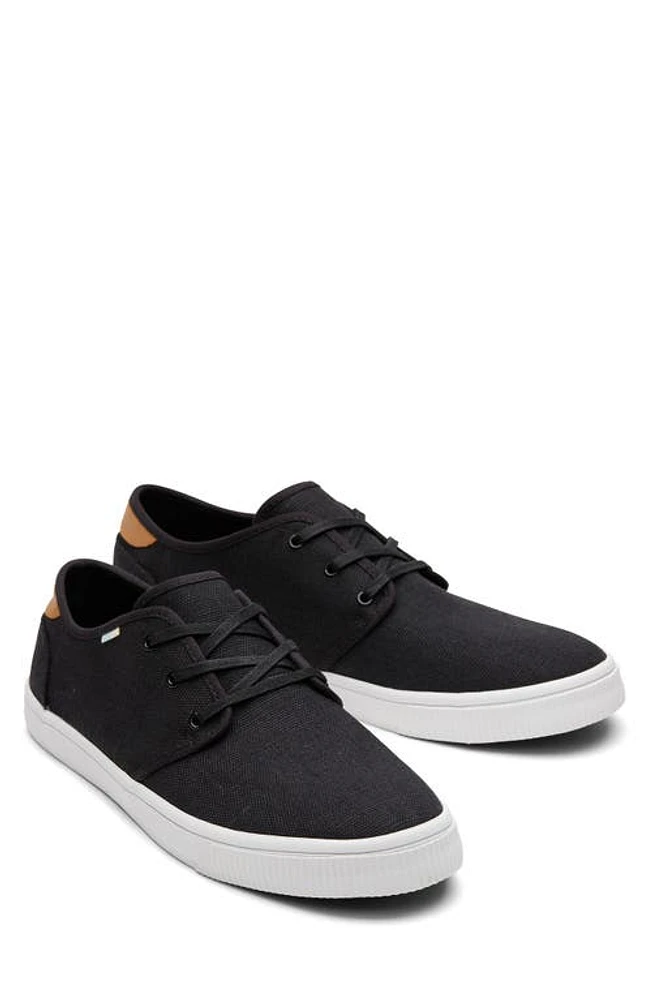 TOMS Carlo Sneaker Black/Tan at Nordstrom,