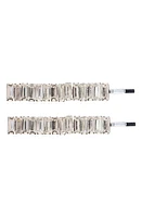 Brides & Hairpins Alissa Set of 2 Crystal Bobby Pins in Silver at Nordstrom