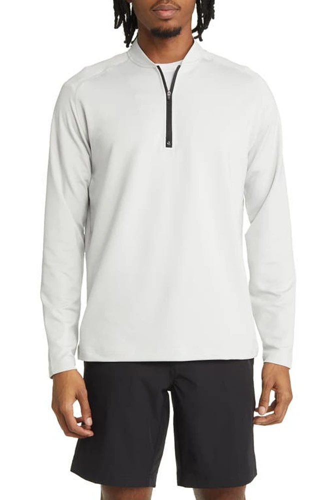 Swannies Taylor Quarter Zip Golf Pullover in Glacier-Black at Nordstrom, Size Xx-Large