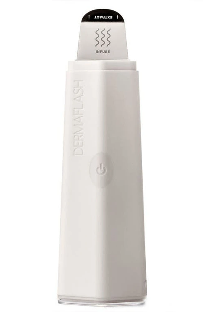 DERMAFLASH DERMAPORE+ Ultrasonic Pore Extractor + Skincare Infuser in Stone at Nordstrom