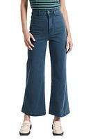 Rolla's Sailor Superhigh Waist Wide Leg Jeans Petrol at Nordstrom,