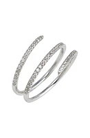 Bony Levy Diamond Coil Ring in White Gold at Nordstrom, Size 7