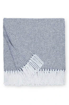 SFERRA Terzo Throw in Navy at Nordstrom