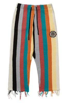 HONOR THE GIFT Heritage Ankle Sweatpants Yellow Multi Stripe at Nordstrom,