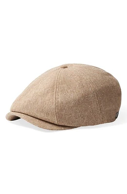 Brixton Brood Driving Cap in Safari at Nordstrom, Size Medium