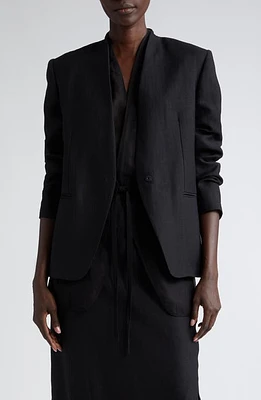 Brunello Cucinelli Layered Look Blazer in Black at Nordstrom, Size 4 Us