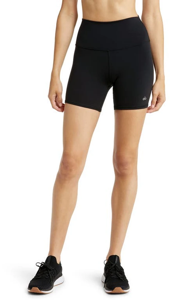 Alo Airbrush High Waist Bike Shorts at Nordstrom,