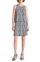 Hatley Roberta Floral Sleeveless Shift Dress Caviar at Nordstrom,