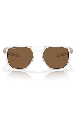 Oakley Latch Beta Prizm 54mm Square Sunglasses in Clear at Nordstrom