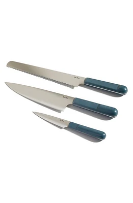 Our Place 3-Piece Kitchen Knife Set in Blue Salt at Nordstrom