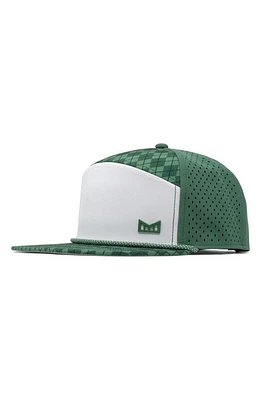 Melin Trenches Links Hydro Performance Trucker Hat in Green Argyle at Nordstrom, Size Medium