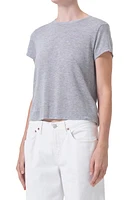 AGOLDE Adine Shrunken T-Shirt Grey Heather at Nordstrom,