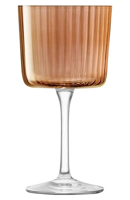 LSA Gems Set of 4 Wine Glasses in Amber/Orange at Nordstrom