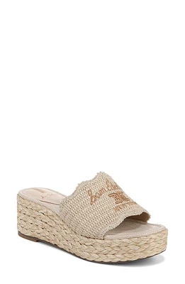 Sam Edelman Camila Espadrille Platform Wedge Slide Sandal Sandshell at Nordstrom,