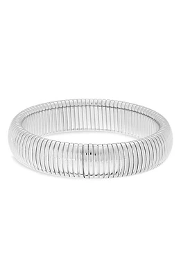 MIRANDA FRYE Cara Bangle in Silver at Nordstrom, Size Medium