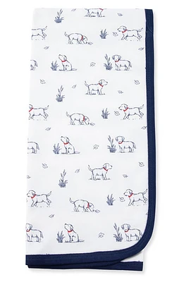 Little Me Puppy Walk Blanket in Blue at Nordstrom