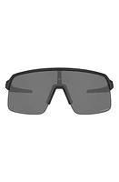 Oakley Sutro Lite 139mm Prizm Wrap Shield Sunglasses in Black at Nordstrom