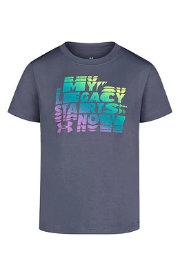 Under Armour Kids' My Legacy Starts Now Performance T-Shirt Downpour Gray at Nordstrom,