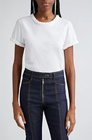 Cinq à Sept Braided Trim T-Shirt at Nordstrom,