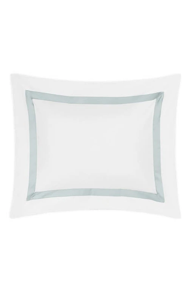 Matouk Lowell Pillow Sham in Navy at Nordstrom, Size Standard