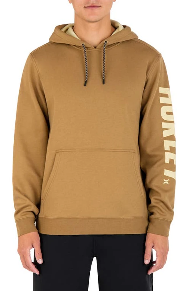 Hurley Acadia Heat Logo Hoodie Golden Doodle at Nordstrom,