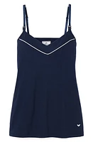 Petite Plume Luxe Pima Cotton Maternity/Nursing Camisole Navy at Nordstrom,