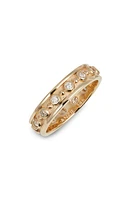 Anzie Dew Drops Marine Band Ring in Gold/Diamond at Nordstrom, Size 7