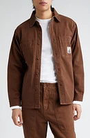 PALMES Roland Cotton Twill Overshirt at Nordstrom, Us