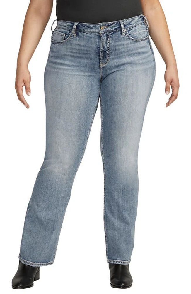 Silver Jeans Co. Suki Mid Rise Bootcut Indigo at Nordstrom,